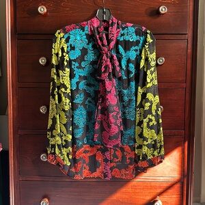 Alice & Olivia Jeannie Blouse